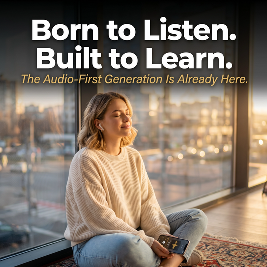 The Audiobook Generation: How Younger Audiences Consume Content