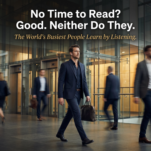 Why Busy Professionals Prefer Audiobooks