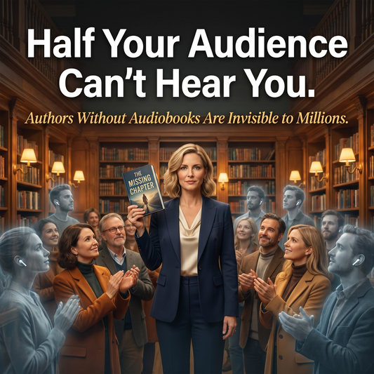 Why Authors Are Missing an Entire Audience Without an Audiobook