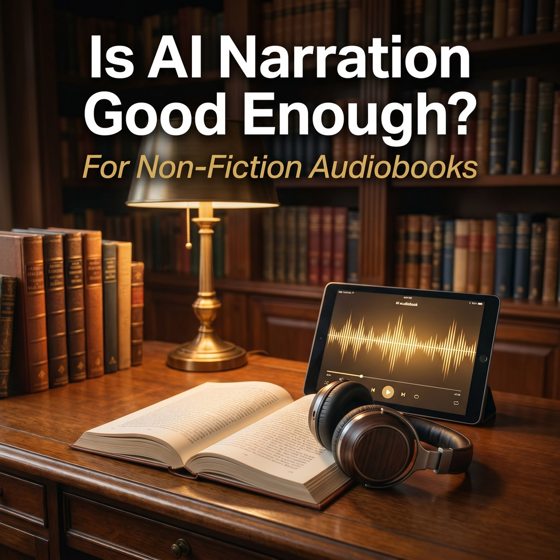 Is AI Narration Good Enough for Non-Fiction Books?