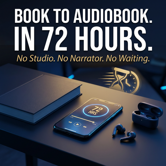 The Fastest Way to Turn Your Book Into an Audiobook